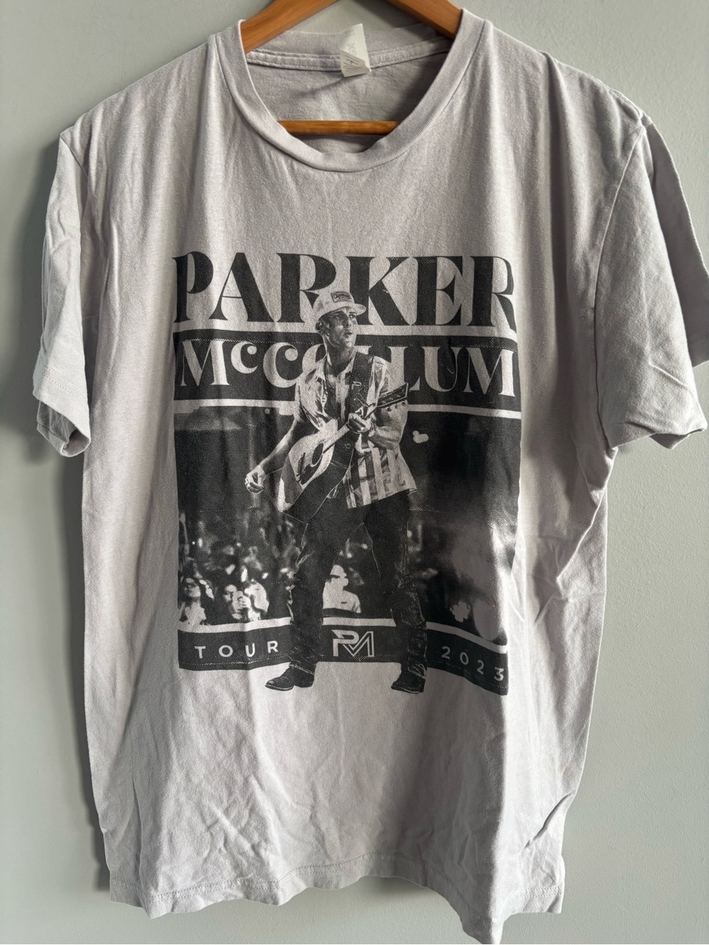 Official Parker McCollum 2023 Concert Tour Graphic T-Shirt LARGE